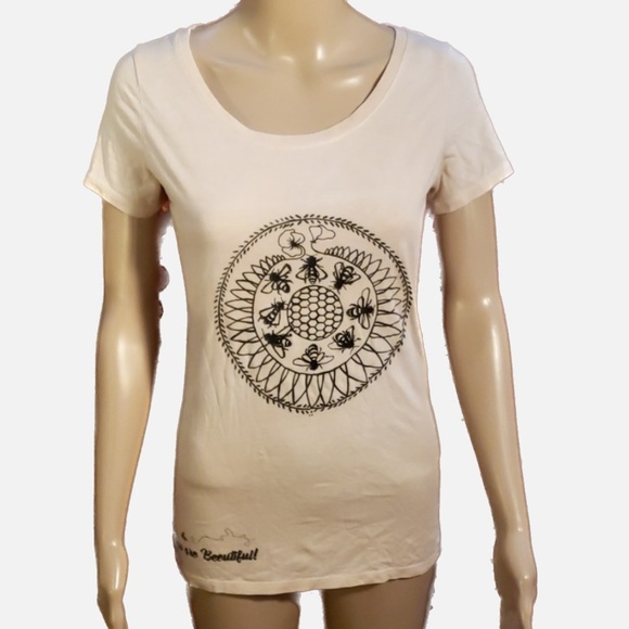 Concentric Clothing You Are Beeutiful Honey Bee Fitted Tee Small - Picture 1 of 6